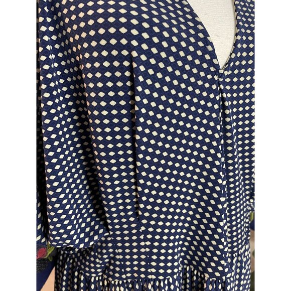 East Adeline Size 3X Boho Kimono Momen's Sleeve Midi Dress V-Neck - Picture 15 of 16